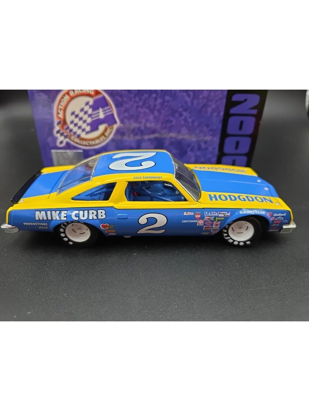 1980 Dale Earnhardt #2 Mike Curb Productions Olds 442 1/24 1:24 Action Diecast